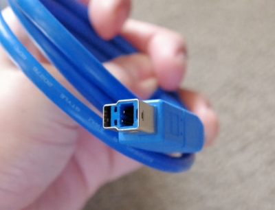 USB3.0ケーブルの片側