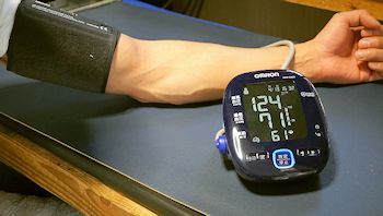 素肌2回目の血圧計測